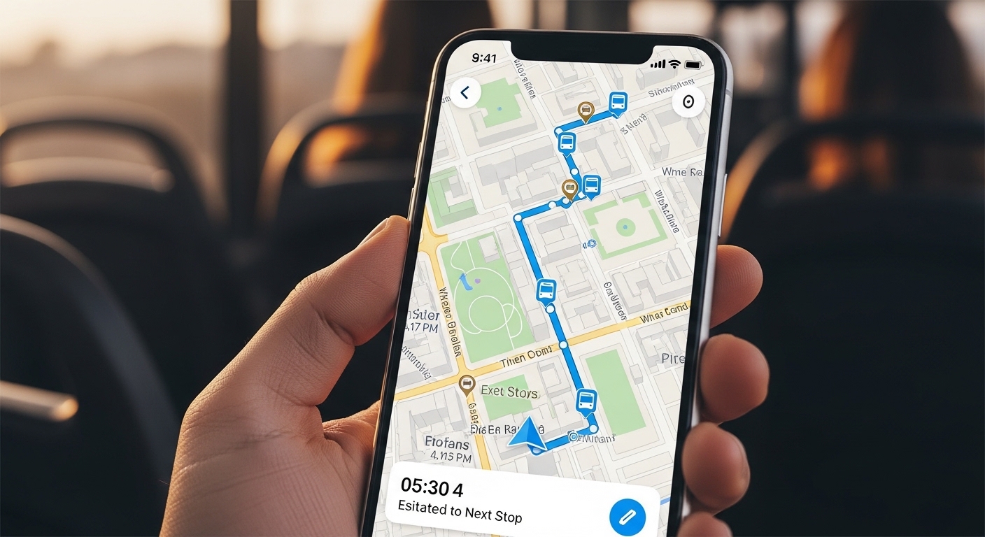 Uso de Google Maps para planificar rutas de autobús en Centroamérica