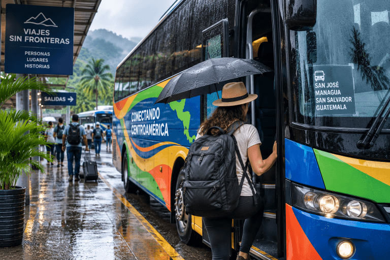 Cómo Viajar En Bus Por Centroamérica Durante La Temporada De Lluvias